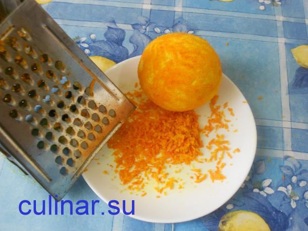 апельсиновый кекс рецепт