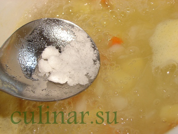 Яичный суп с картофелем